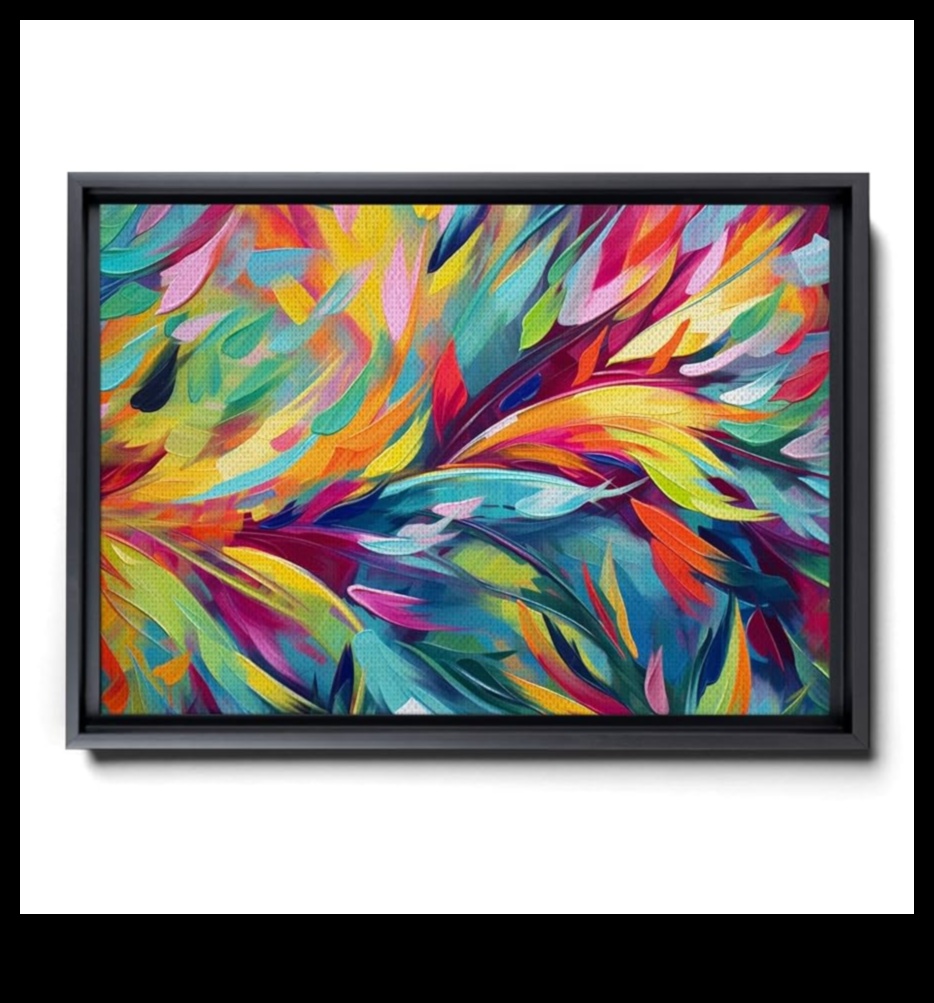 Krāsu audekls: stilīga dārza māksla katram gadalaikam