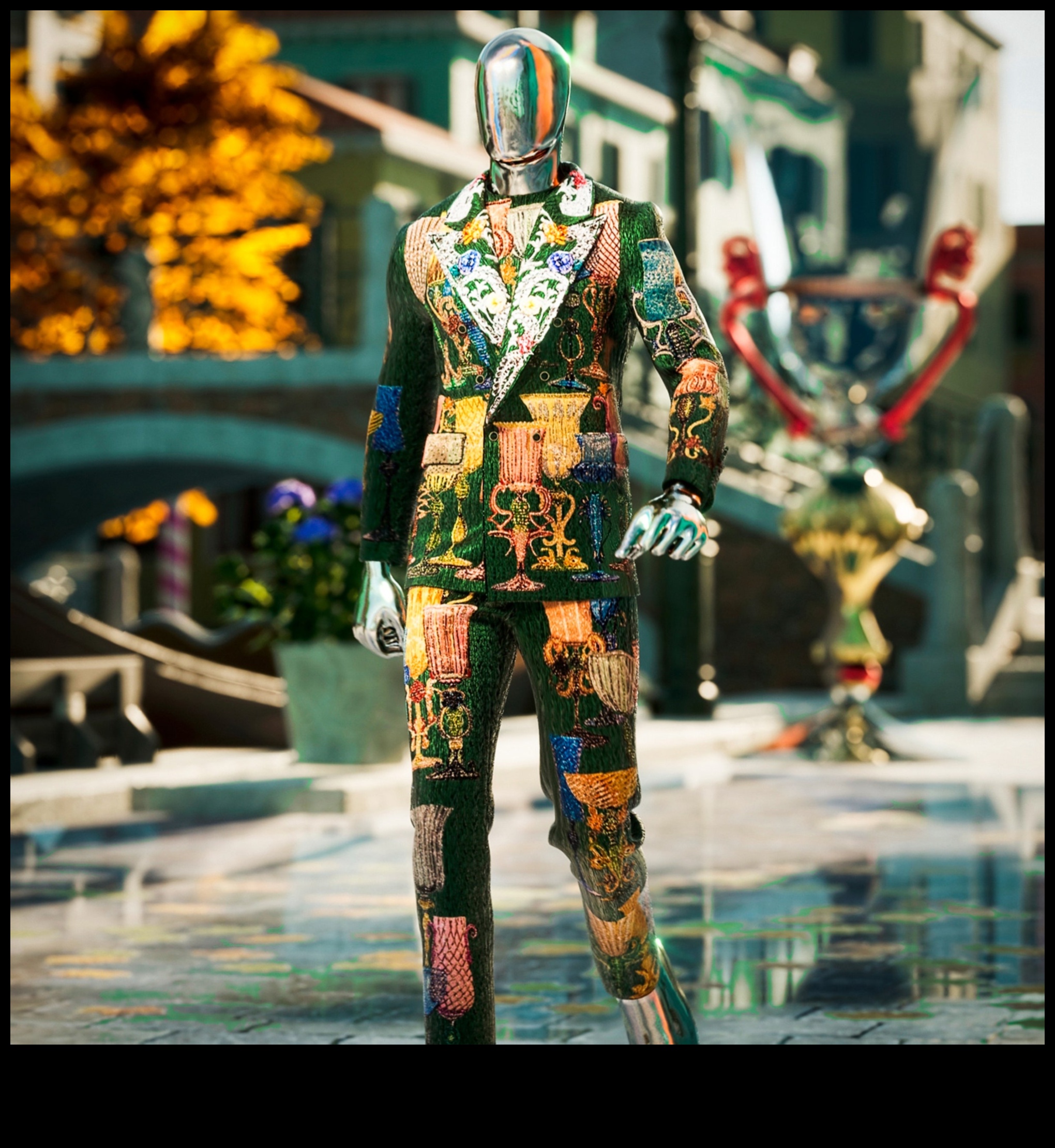 Nākotnes nākotne: moderni tērpi modes evolūcijas vadībā