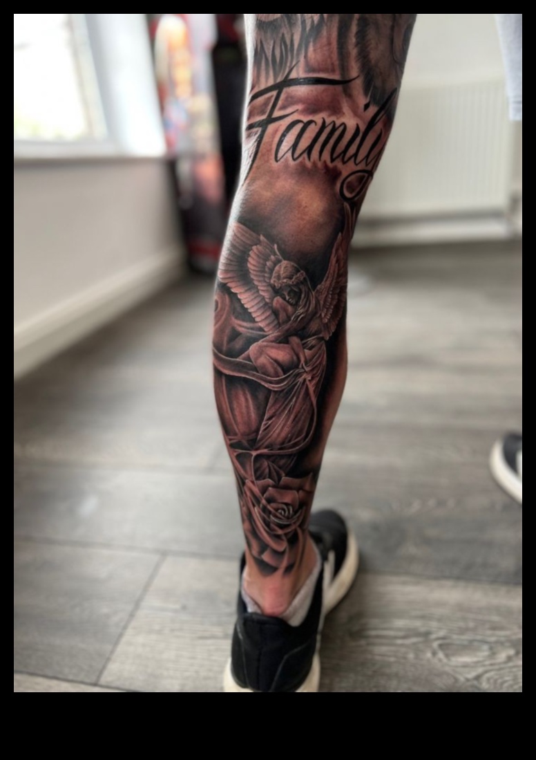 Leģendas ar tinti: meistarība atklāta jūsu apakšējās ekstremitātēs