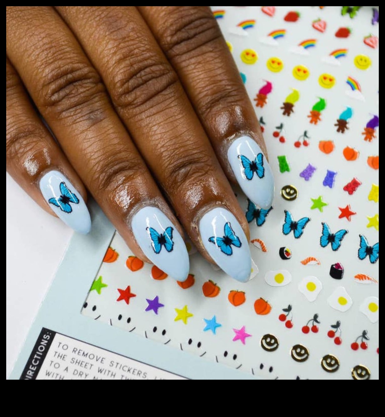 Tintes iespaidi: paceliet stilu ar sīku, elegantu pirkstu noformējumu