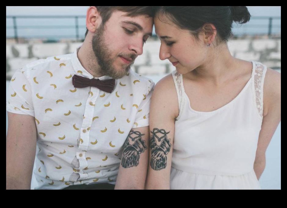 Tetovēta romantika: mīlestības paušana, izmantojot pāra tetovējumus