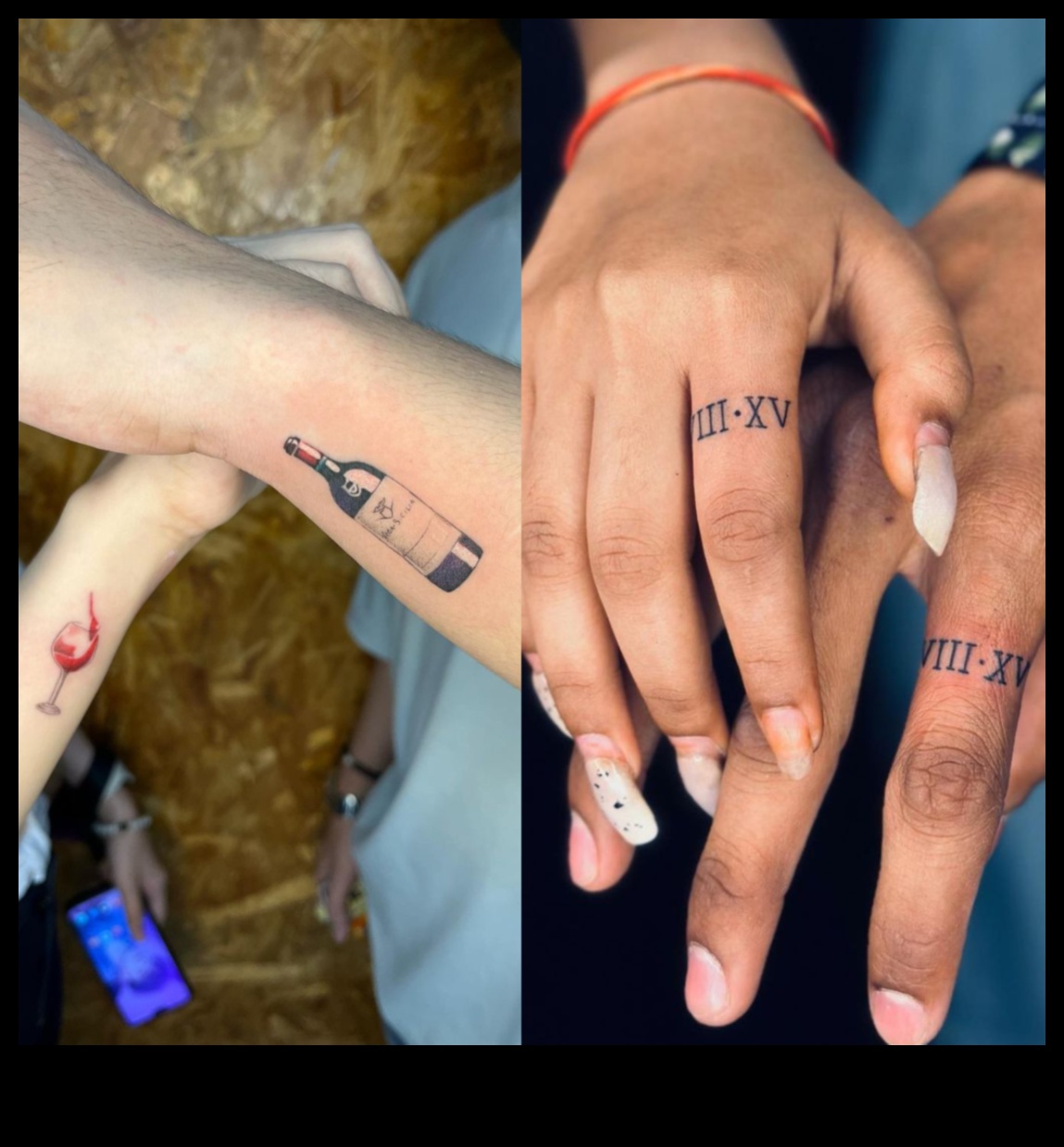 Tetovēta romantika: mīlestības paušana, izmantojot pāra tetovējumus