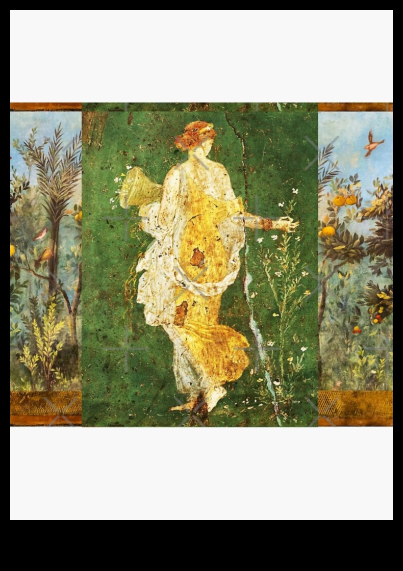 Ziedu freskas: botāniskie motīvi romiešu sienu gleznās