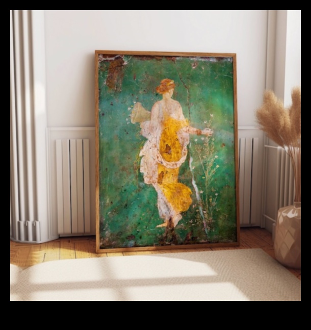 Ziedu freskas: botāniskie motīvi romiešu sienu gleznās