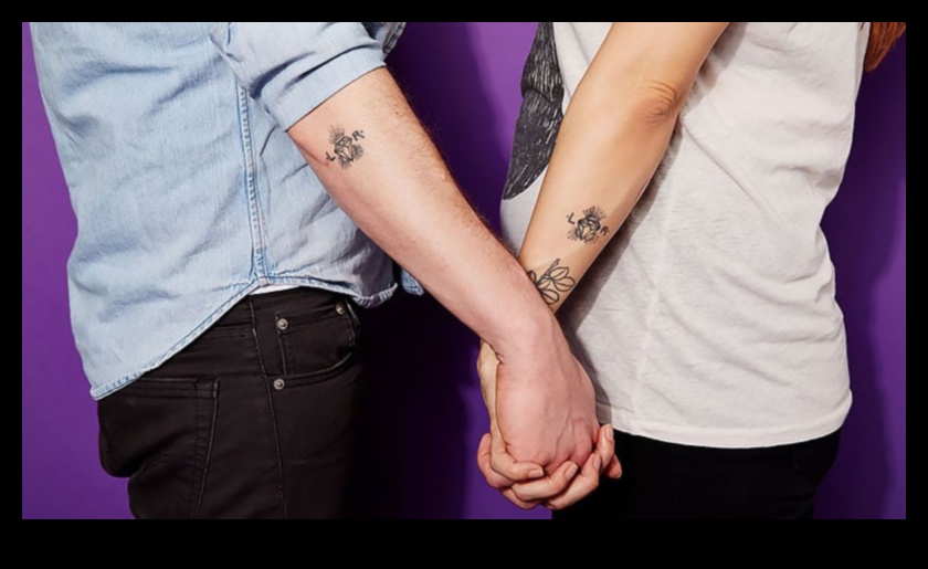 Forever Linked: Simboliski pāra tetovējumi partneriem