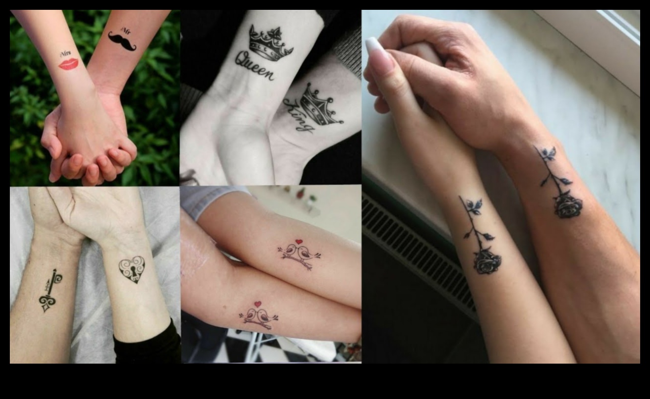 Sirsnīga harmonija: pāra tetovējumi, kas ilustrē tīrākās mīlestības formas