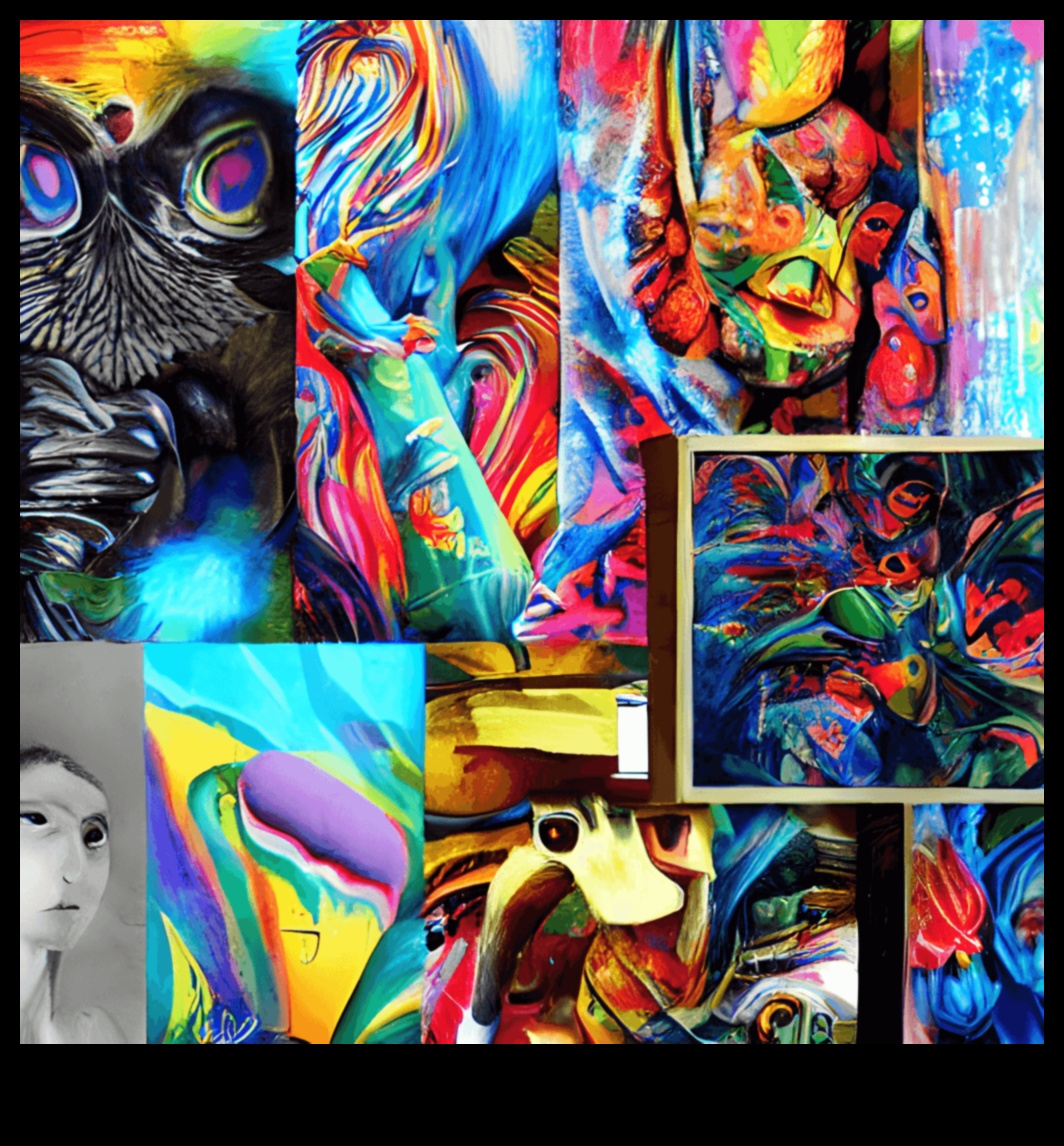 Kanvas kaleidoskops: abstraktās mākslas iztēles spektrs