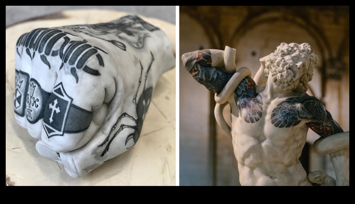 Tēlniecības dzīve: reālisma tetovējumi ārpus iztēles un konvencijām