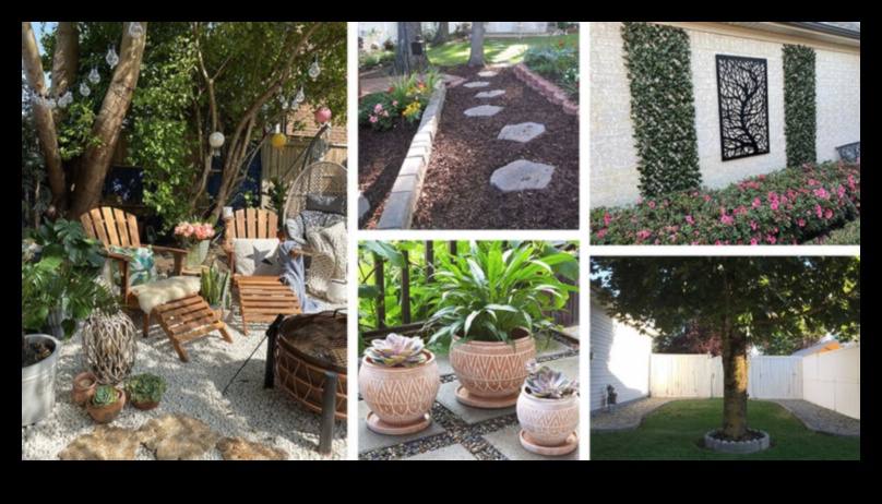 Ieelpojiet savu ainavu: satriecošs dārza dekors