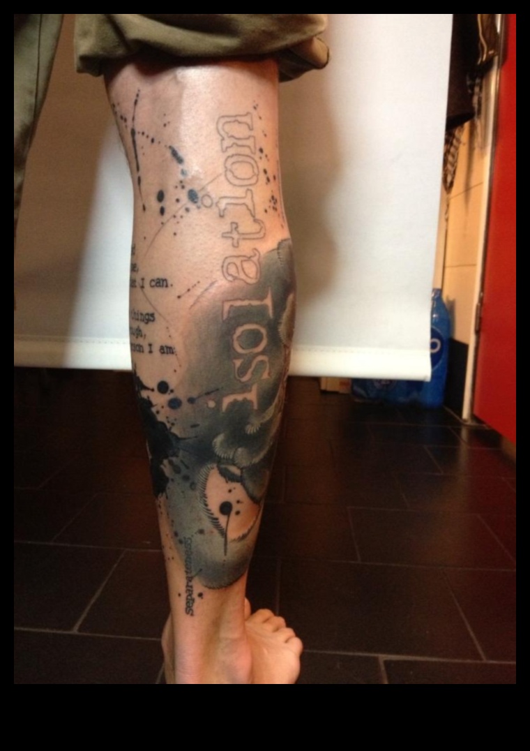 Leģendas ar tinti: meistarība atklāta jūsu apakšējās ekstremitātēs