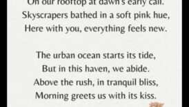 Saullēkta serenāde: sāciet savu dienu ar bohēmisko grāciju