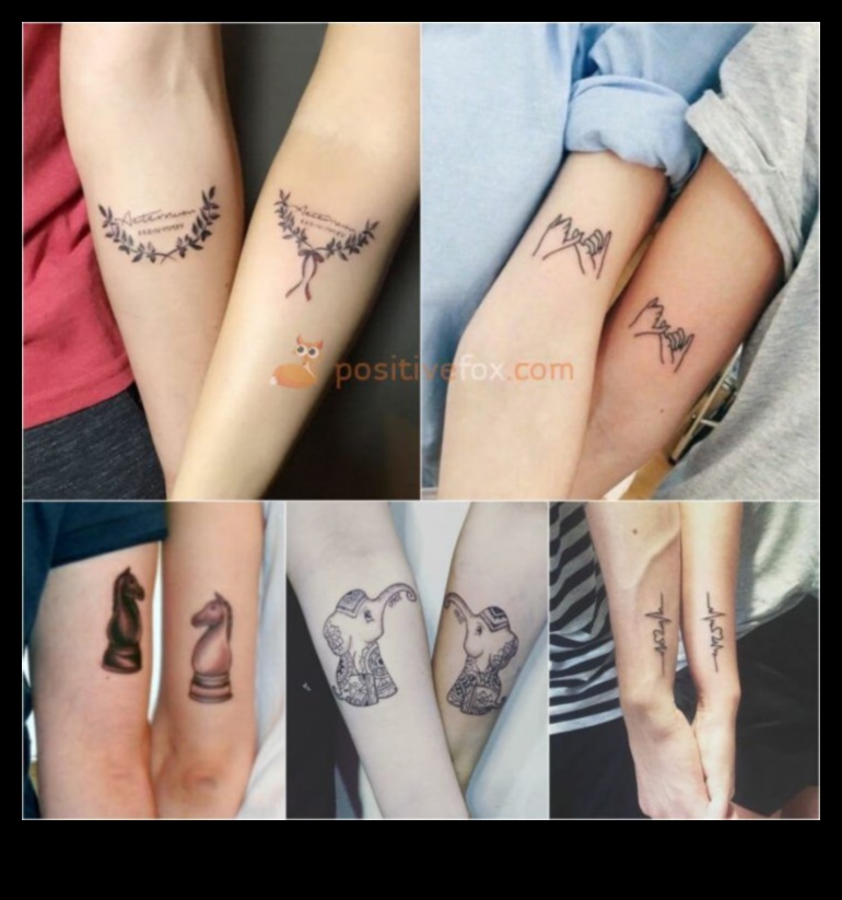 Tetovēta romantika: mīlestības paušana, izmantojot pāra tetovējumus