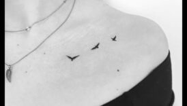 Tintes čuksti: smalks un elegants tetovējumu dizains