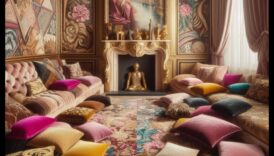 Spilgts samts: grezns audums ir uzmanības centrā