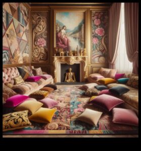 Spilgts samts: grezns audums ir uzmanības centrā