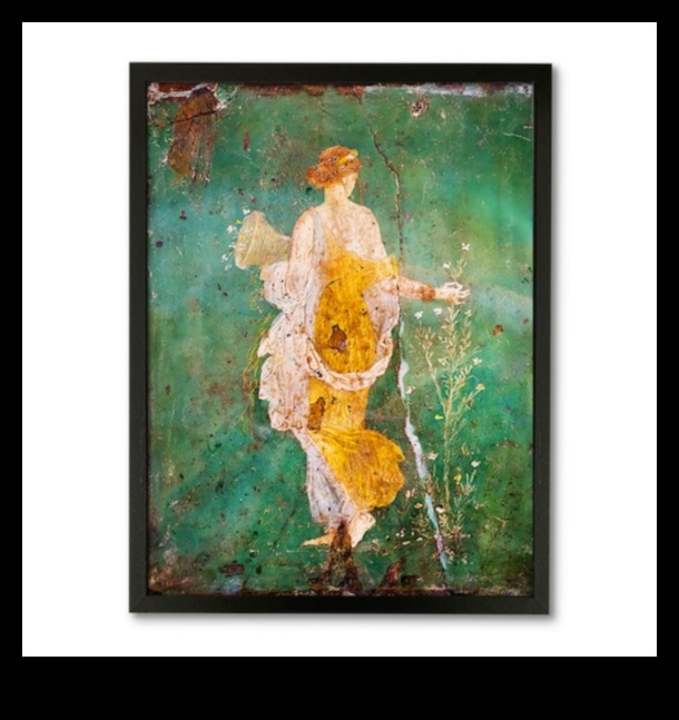 Ziedu freskas: botāniskie motīvi romiešu sienu gleznās